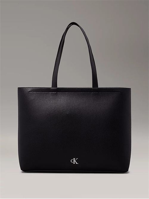 MINIMAL MONOGRAM SLIM TOTE34 CALVIN KLEIN JEANS | K60K612714/BEH